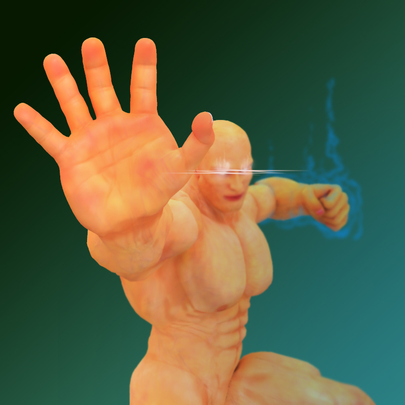 Real Skin for Freak by: DarksealDigi-Mig, 3D Models by Daz 3D