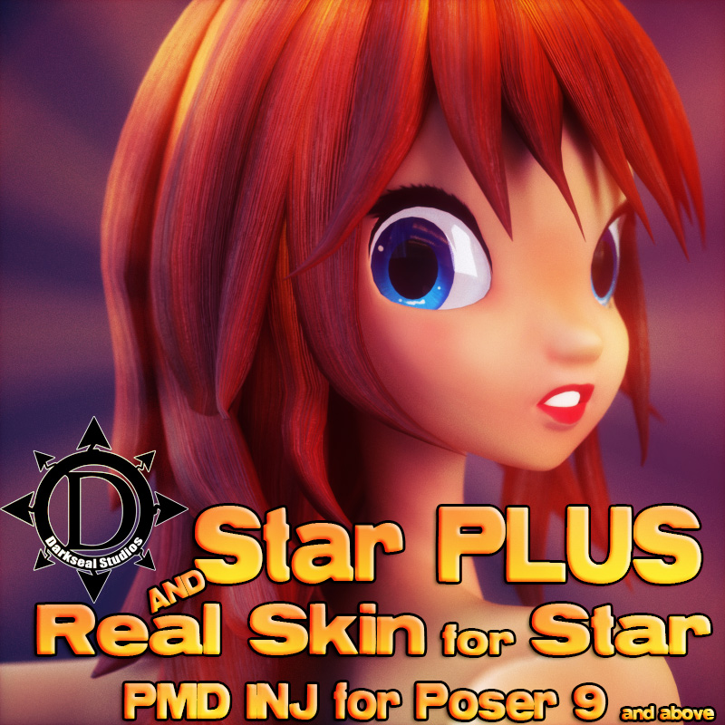 Real Skin for Star and Star PLUS by: DarksealDigi-Mig, 3D Models by Daz 3D