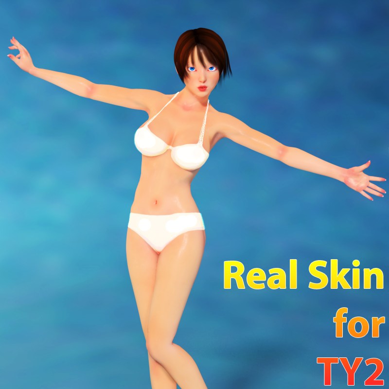 Real Skin for TY2 by: DarksealDigi-Mig, 3D Models by Daz 3D