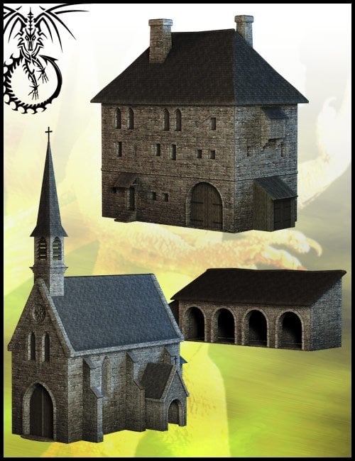 Castle Creator by: Faveral, 3D Models by Daz 3D