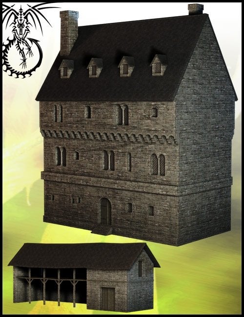 Castle Creator by: Faveral, 3D Models by Daz 3D