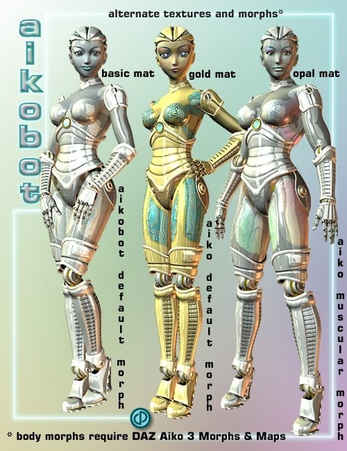 Aikobot Maria | Daz 3D