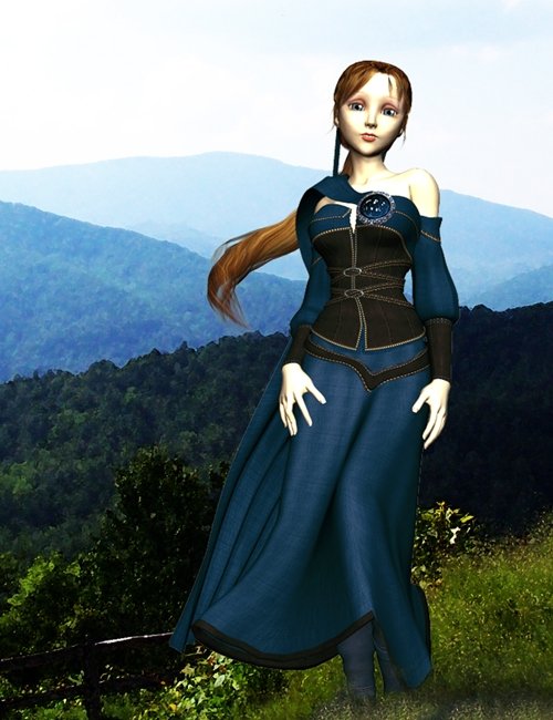 Tales of Adventure - Fionnuala by: Frances Coffill, 3D Models by Daz 3D