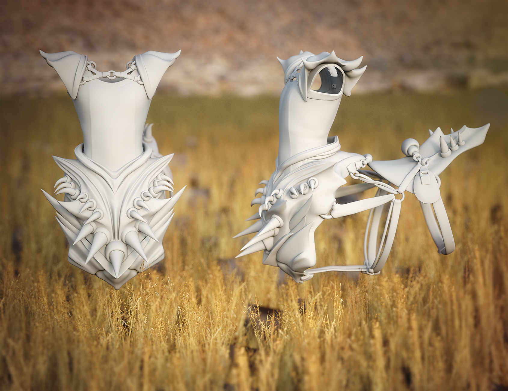 Kentauros Centaur Outfit for Centaur 7 Male by: ArienMada, 3D Models by Daz 3D