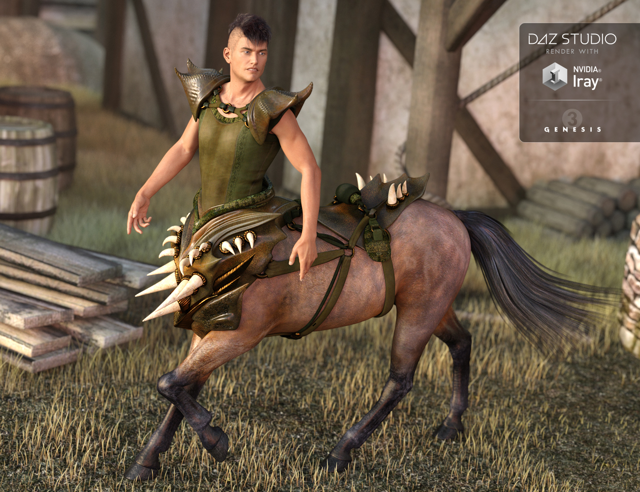 Kentauros Centaur Outfit Textures Kentauros Centaur Outfit Textures by: Arien, 3D Models by Daz 3D