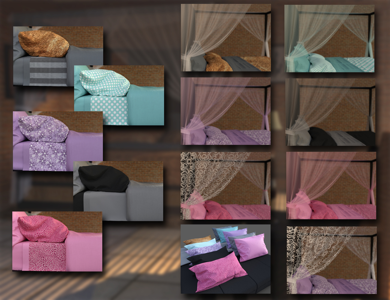 Morphing Canopy Bed Morphing Canopy Bed by: ImagineX, 3D Models by Daz 3D