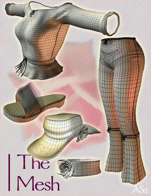 La Fille en Rose for A3 La Fille en Rose for A3 by: , 3D Models by Daz 3D