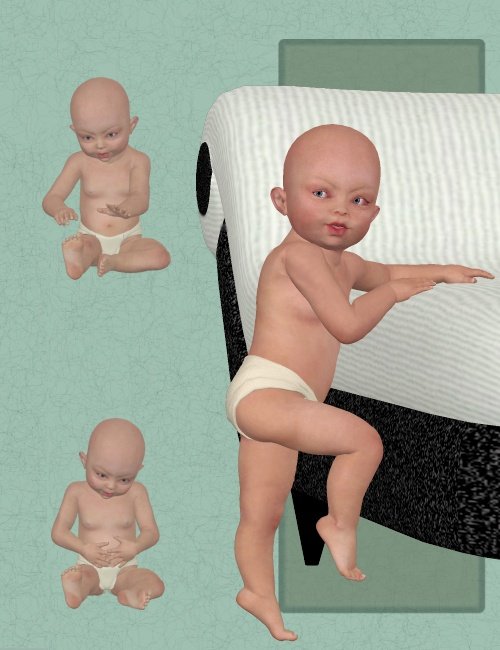 Baby Moves by: , 3D Models by Daz 3D