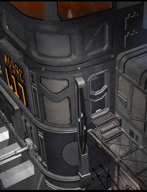 Urban Future Urban Future by: Stonemason, 3D Models by Daz 3D