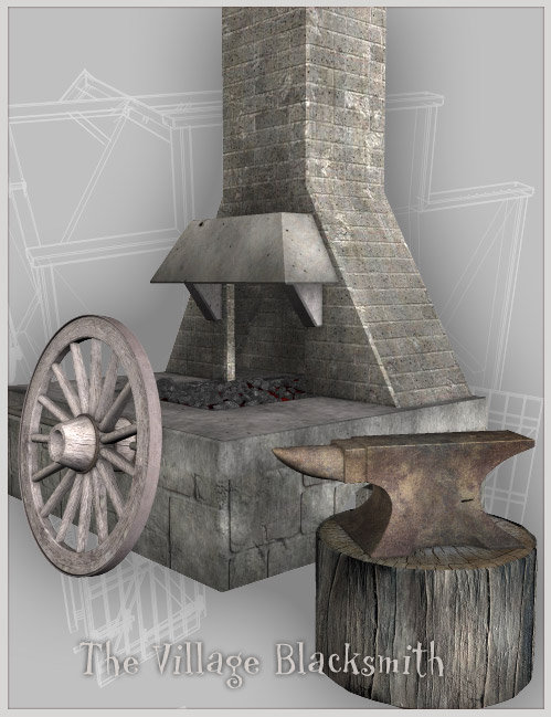 The Village Blacksmith by: , 3D Models by Daz 3D