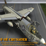 F8E Crusader (for Poser) by: Digi-MigVanishingPoint, 3D Models by Daz 3D
