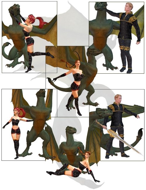 My Dear Wyvern 2.0 by: 4blueyes, 3D Models by Daz 3D