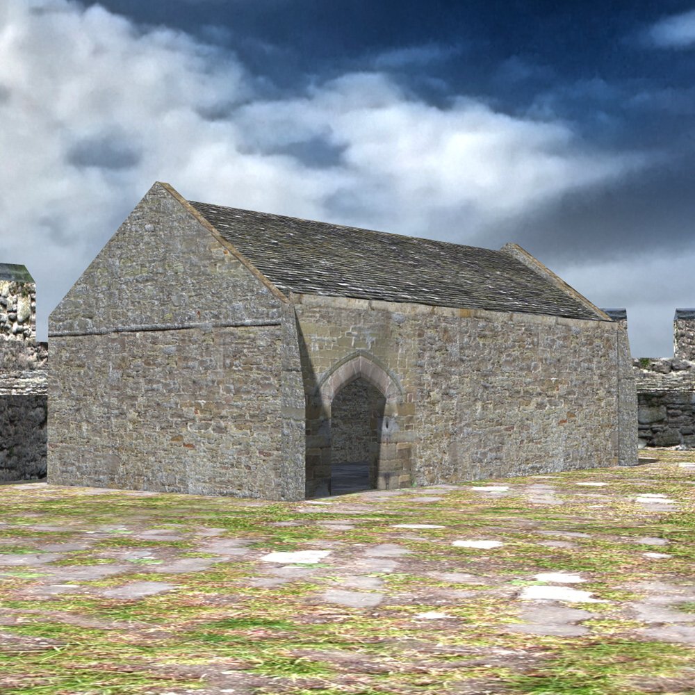 Fortified Manor (for Poser) by: Digi-MigVanishingPoint, 3D Models by Daz 3D