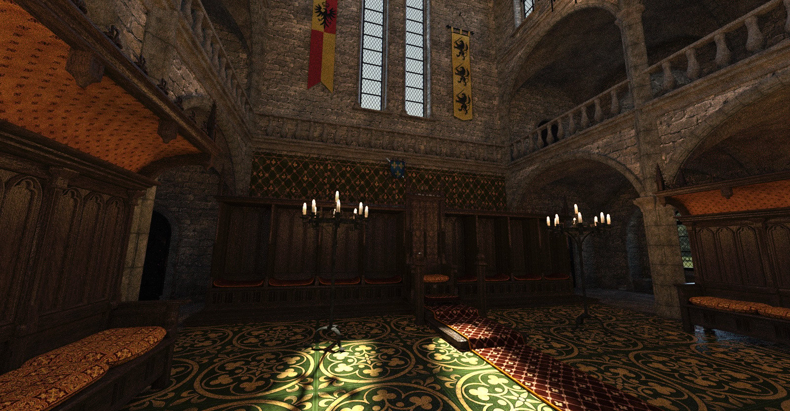 MICK-Great Hall | Daz 3D