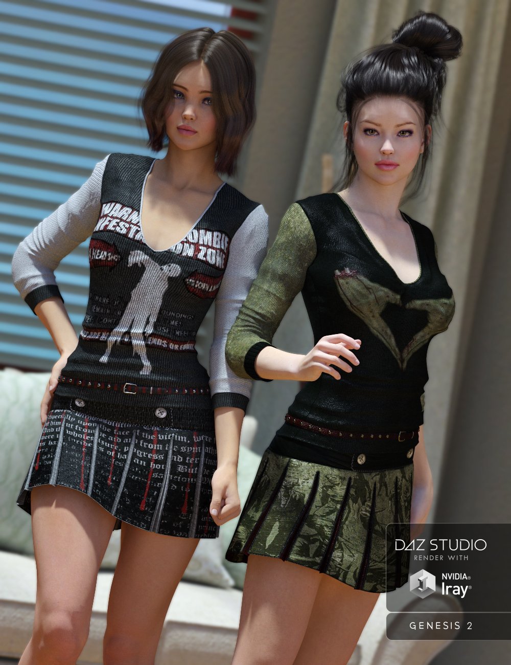 Zompleats by: , 3D Models by Daz 3D