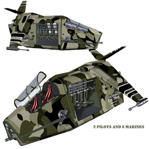 Centurion Troop Carrier by: , 3D Models by Daz 3D
