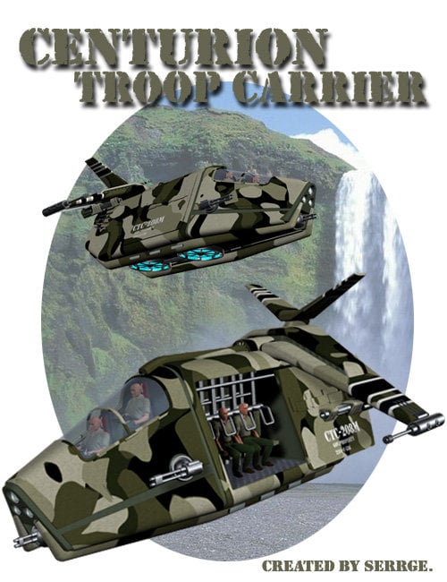 Centurion Troop Carrier by: , 3D Models by Daz 3D