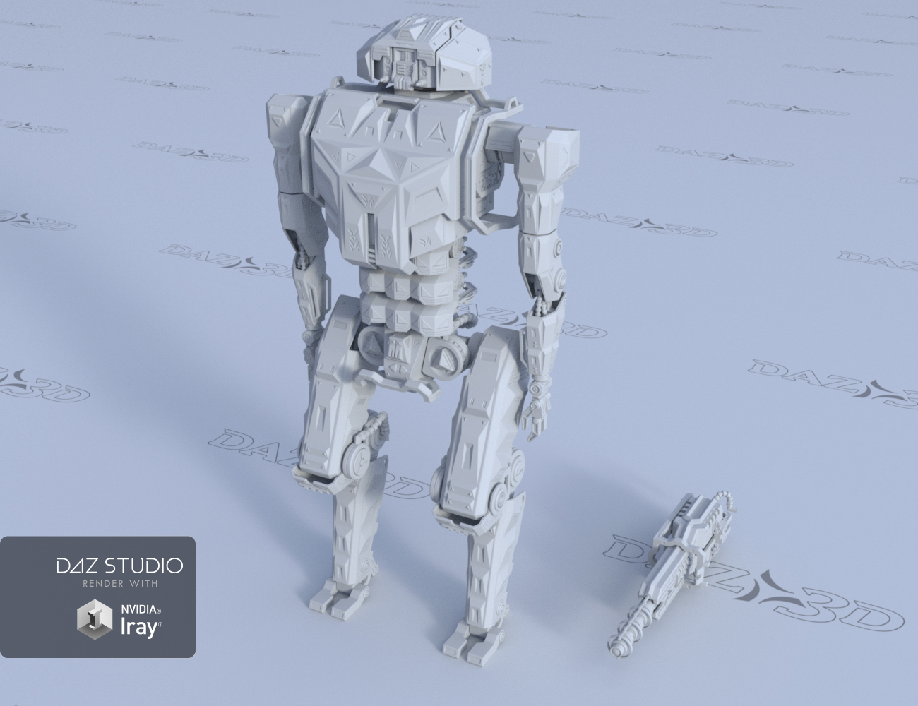 Dominator Robot by: petipet, 3D Models by Daz 3D