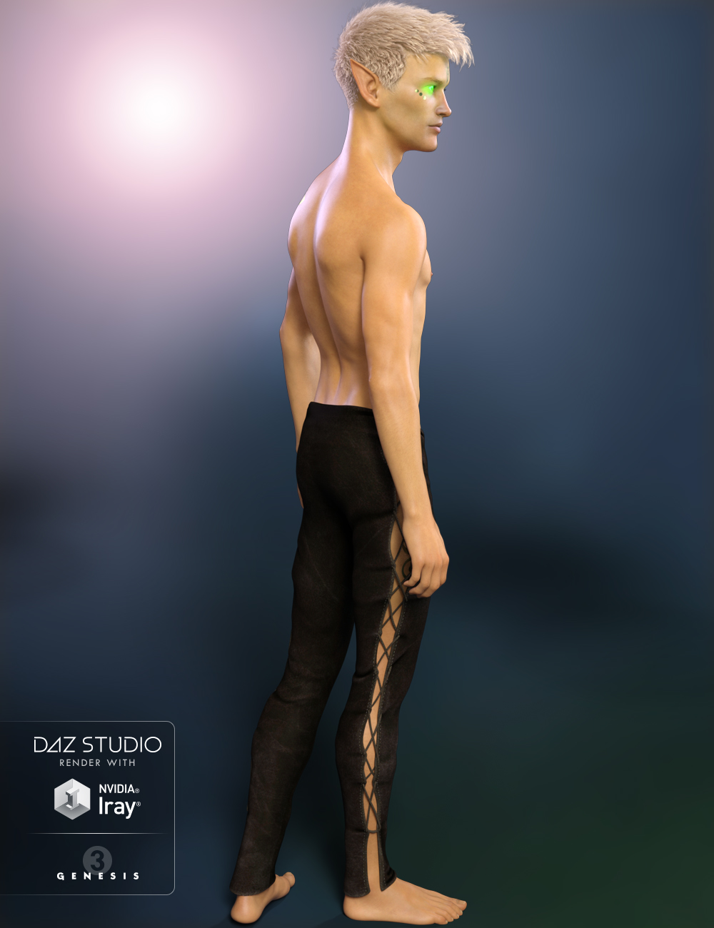 FW Galan HD for Genesis 3 Male by: Fred Winkler Art, 3D Models by Daz 3D