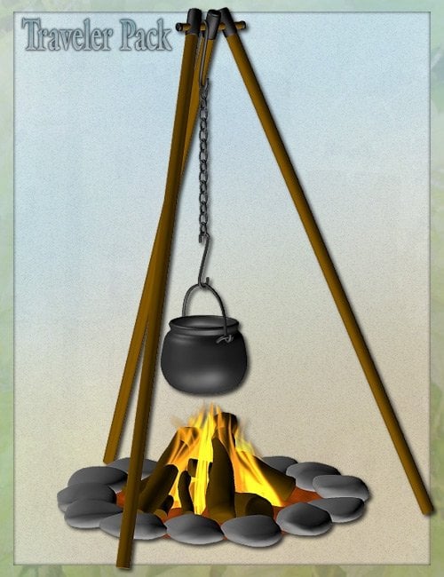 Traveler Props Pack Traveler Props Pack by: , 3D Models by Daz 3D