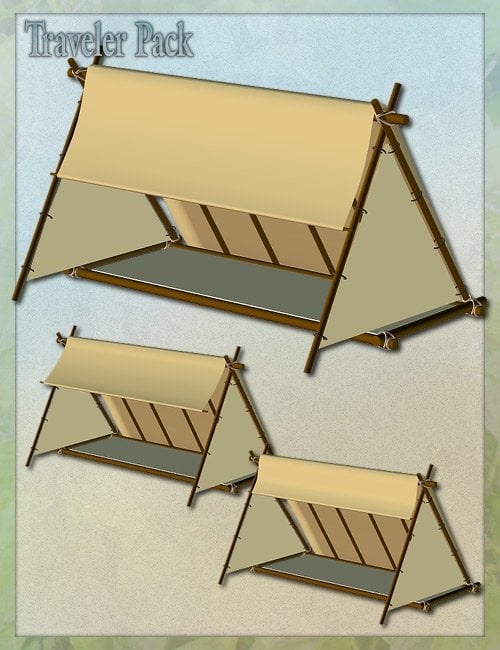 Traveler Props Pack Traveler Props Pack by: , 3D Models by Daz 3D