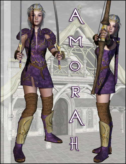 Amorah Elven Knight Expansion Pack Amorah Elven Knight Expansion Pack by: LesthatVal3dart, 3D Models by Daz 3D