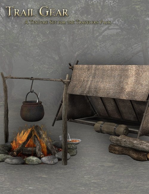 Trail Gear Trail Gear by: LaurieS, 3D Models by Daz 3D