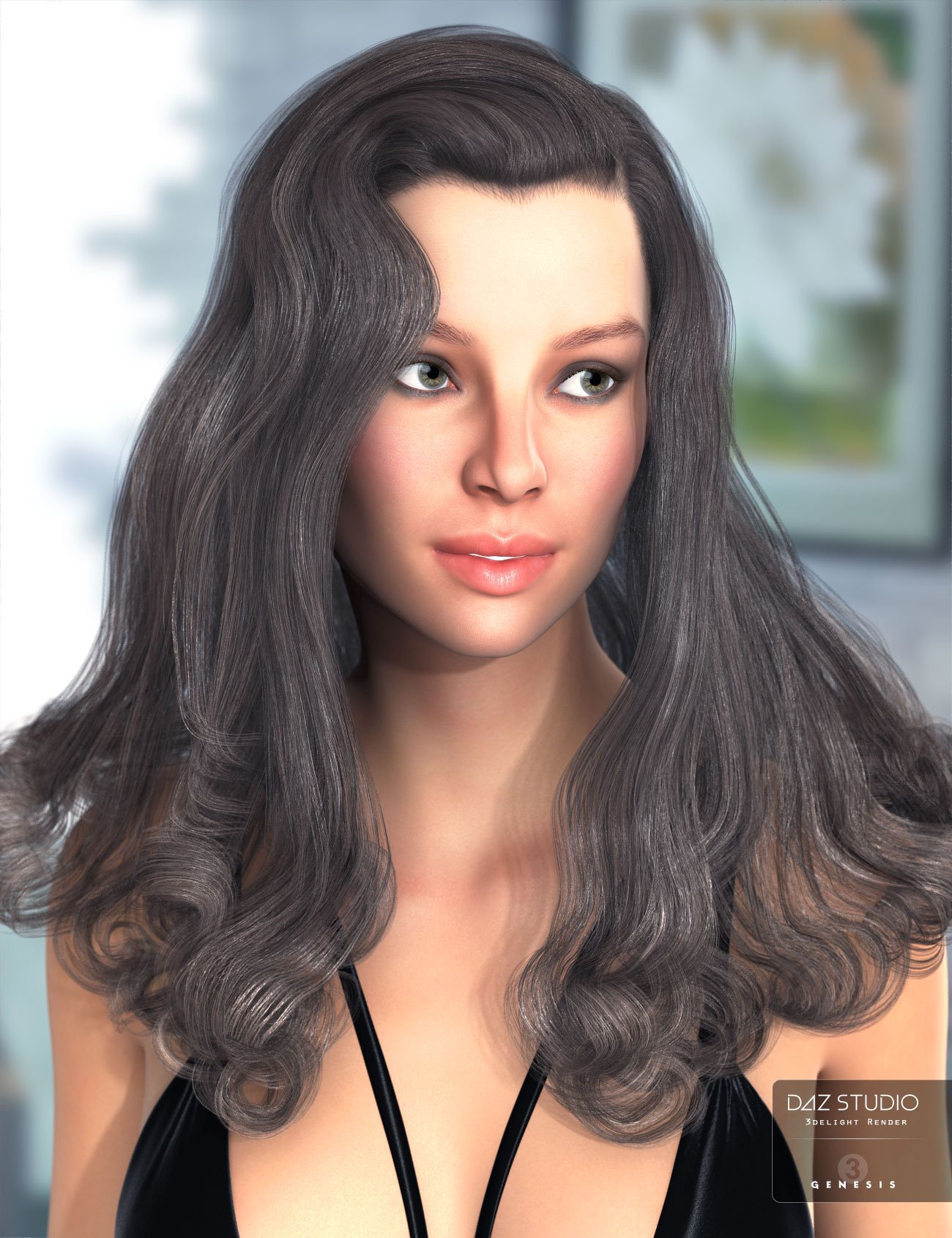 Fane Hair For Genesis 3 Female S Daz 3d