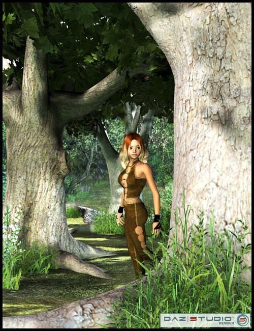 The Sentinels of the Forest by: Debra RossSarsa, 3D Models by Daz 3D