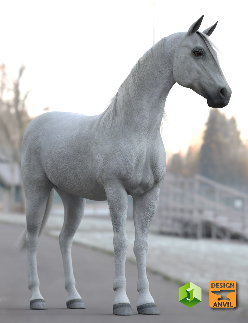 DA Horse 2 Iray Material Presets by: Design Anvil, 3D Models by Daz 3D