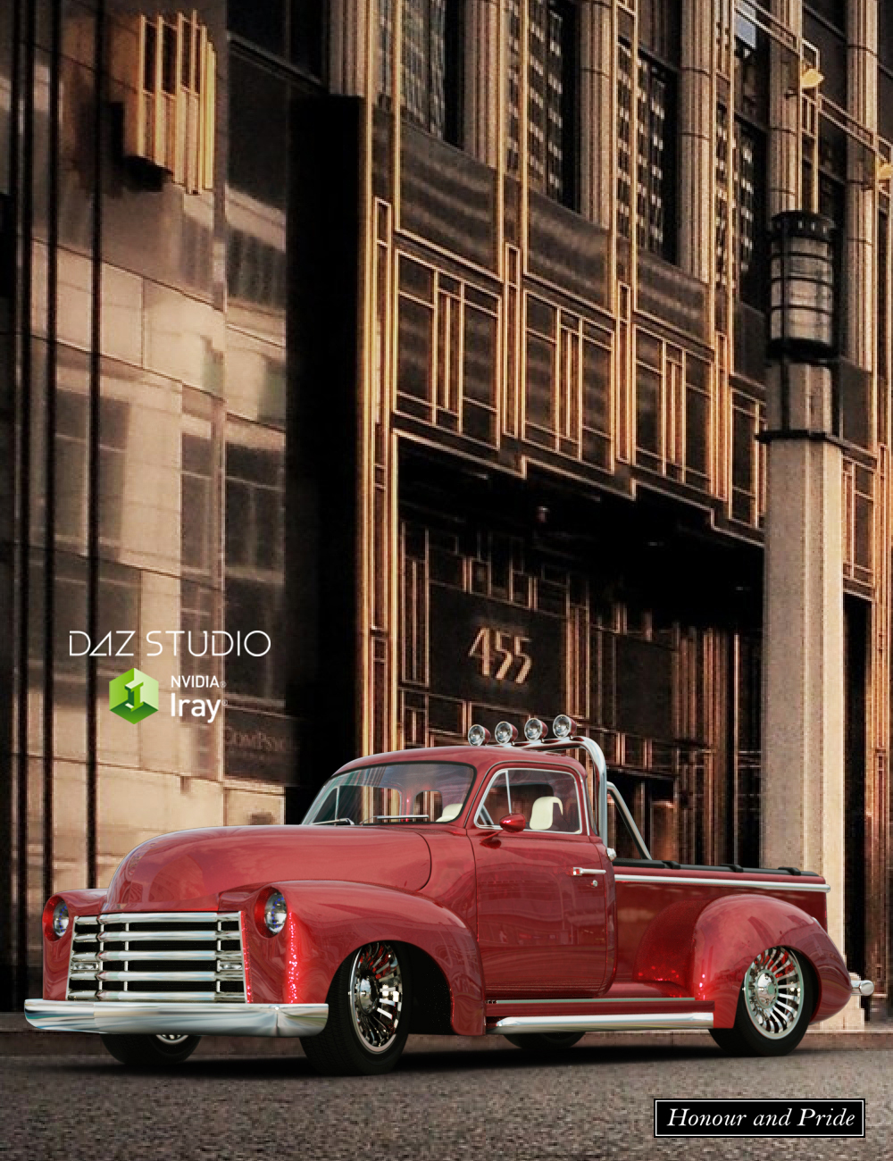 Hot Rod Truck by: Honour And Pride, 3D Models by Daz 3D