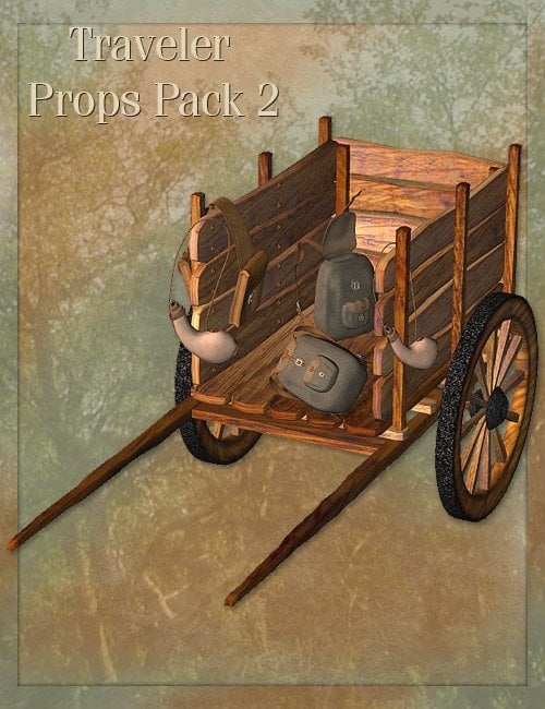 Traveler Props Pack 2 by: , 3D Models by Daz 3D