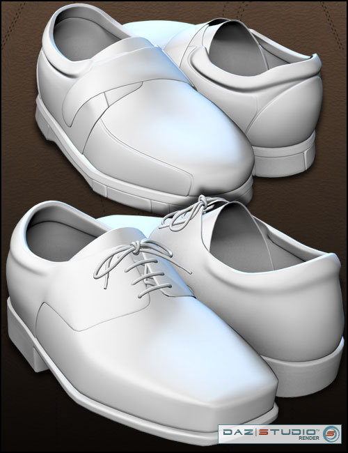 Male Shoe Pack by: Torinouta, 3D Models by Daz 3D