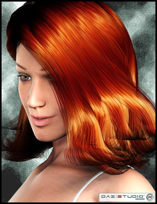 Madelyne Hair by: Neftis3D, 3D Models by Daz 3D