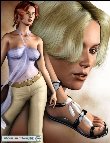 Sheer and Sexy Bundle for V3 by: Neftis3DJim BurtonLourdes, 3D Models by Daz 3D