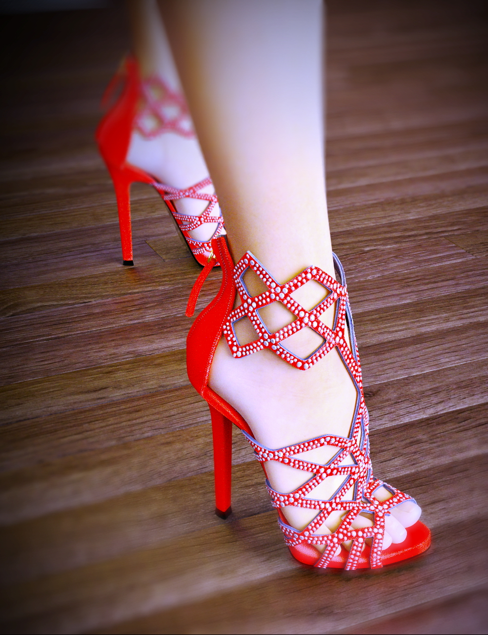 Cage Sandal for Genesis 3 Female(s) Cage Sandal for Genesis 3 Female(s) by: chungdan, 3D Models by Daz 3D
