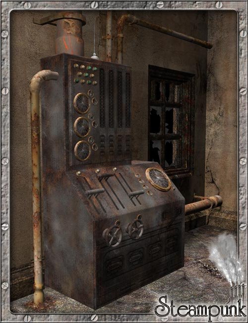 Condemned Interior Condemned Interior by: IsauraS, 3D Models by Daz 3D