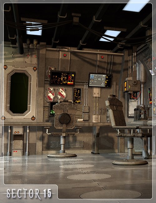 Sector 15 Sector 15 by: Stonemason, 3D Models by Daz 3D