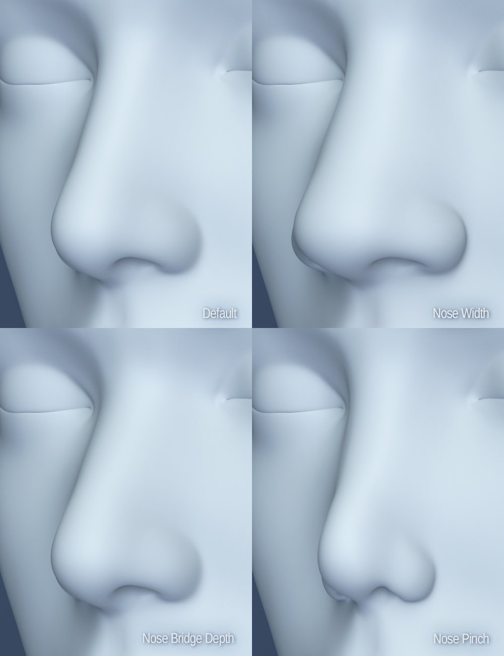 Genesis 8 Female Head Morphs by: , 3D Models by Daz 3D