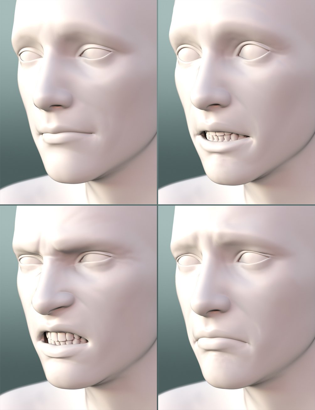 Genesis 8 Male Expressions Genesis 8 Male Expressions by: , 3D Models by Daz 3D