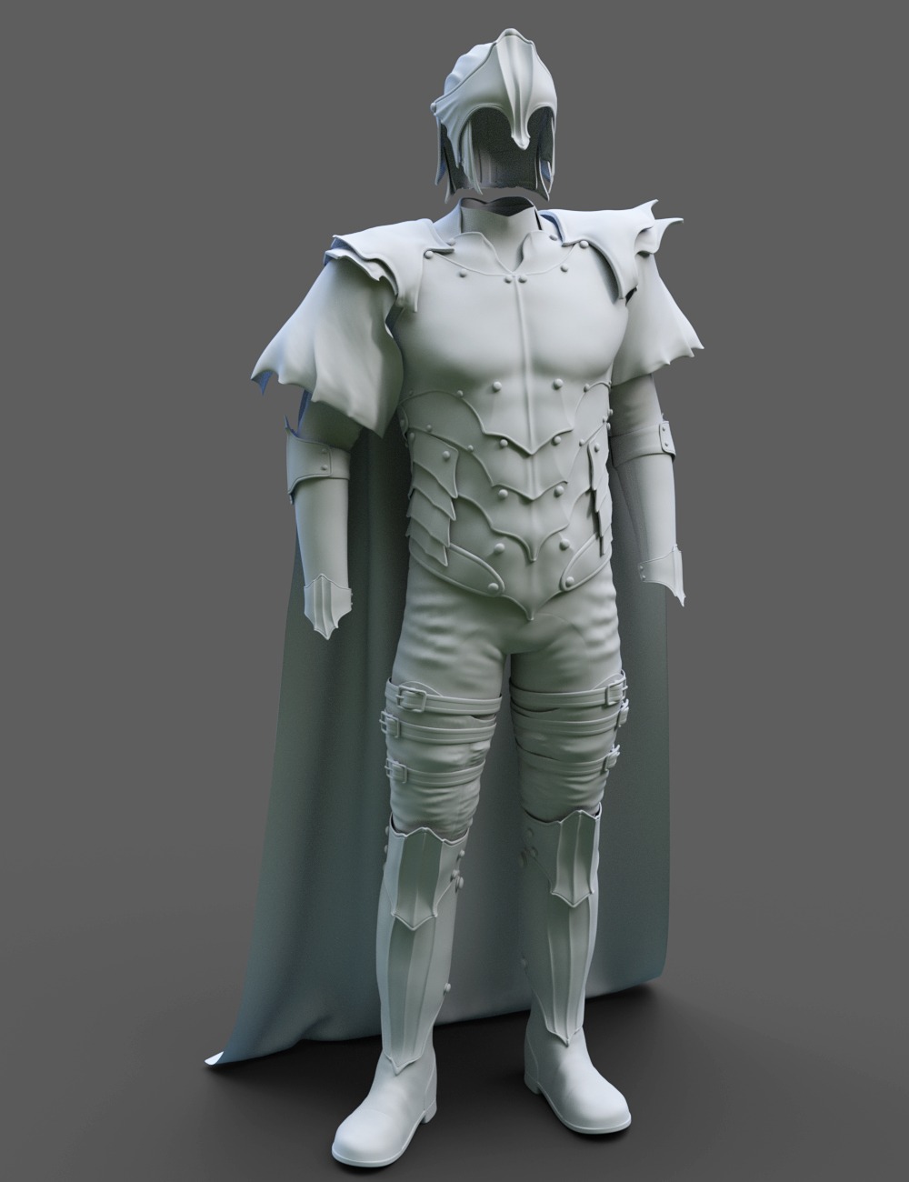 Elven Knight Armor for Genesis 3 Male(s) by: Barbara BrundonDirtyFairyUmblefugly, 3D Models by Daz 3D