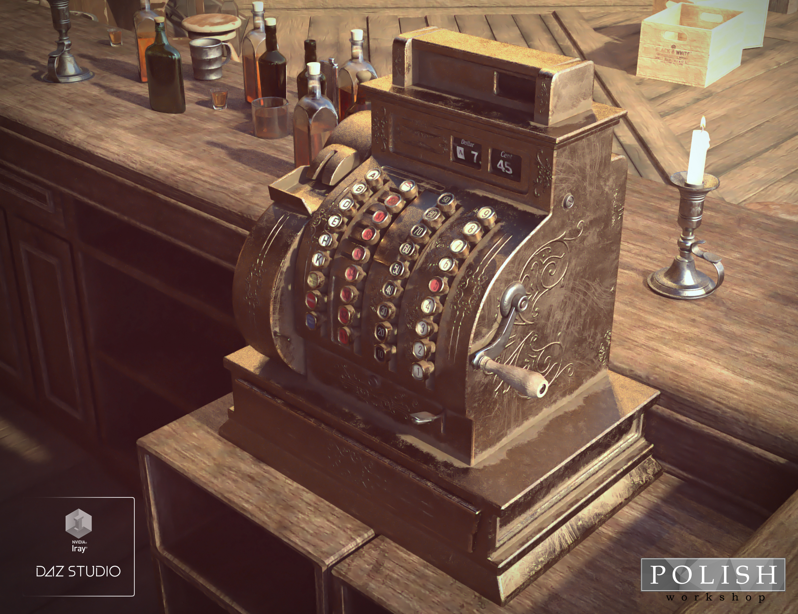Western Saloon Props Western Saloon Props by: Polish, 3D Models by Daz 3D
