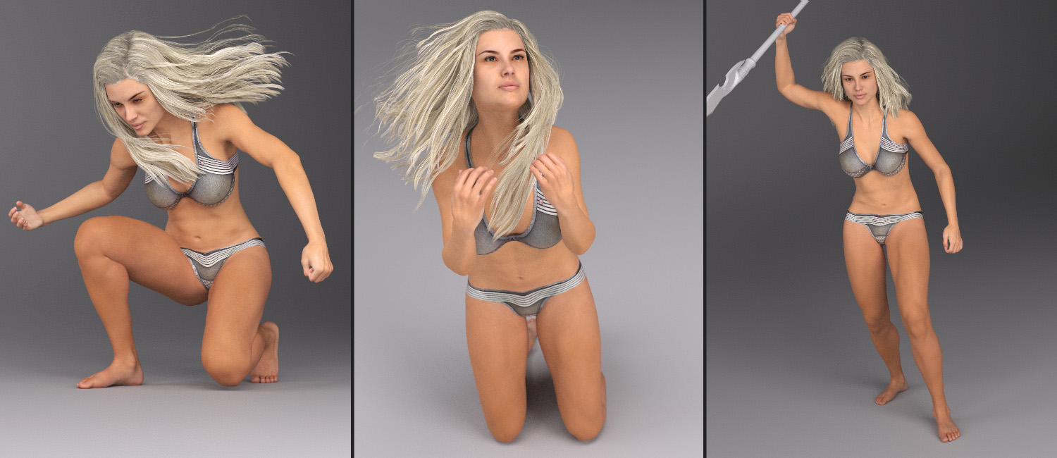 Dauntless Poses for Ophelia 7 Dauntless Poses for Ophelia 7 by: Tako Yakida, 3D Models by Daz 3D