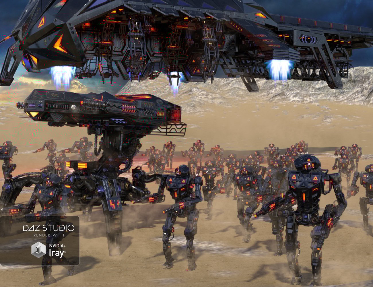Dominator Dropship Dominator Dropship by: petipet, 3D Models by Daz 3D