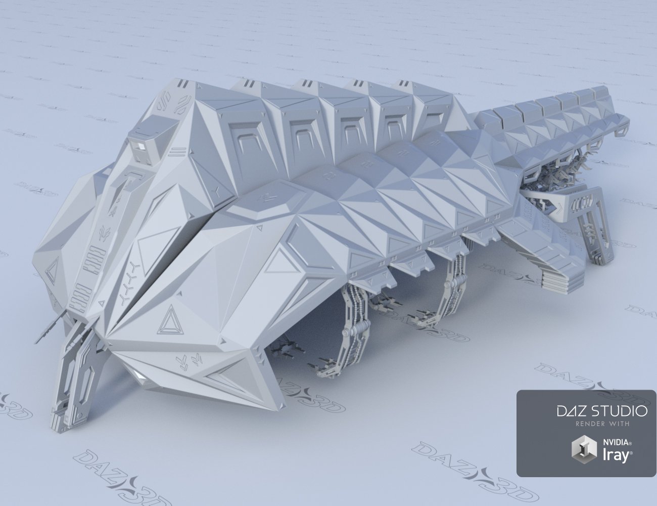 Dominator Dropship by: petipet, 3D Models by Daz 3D