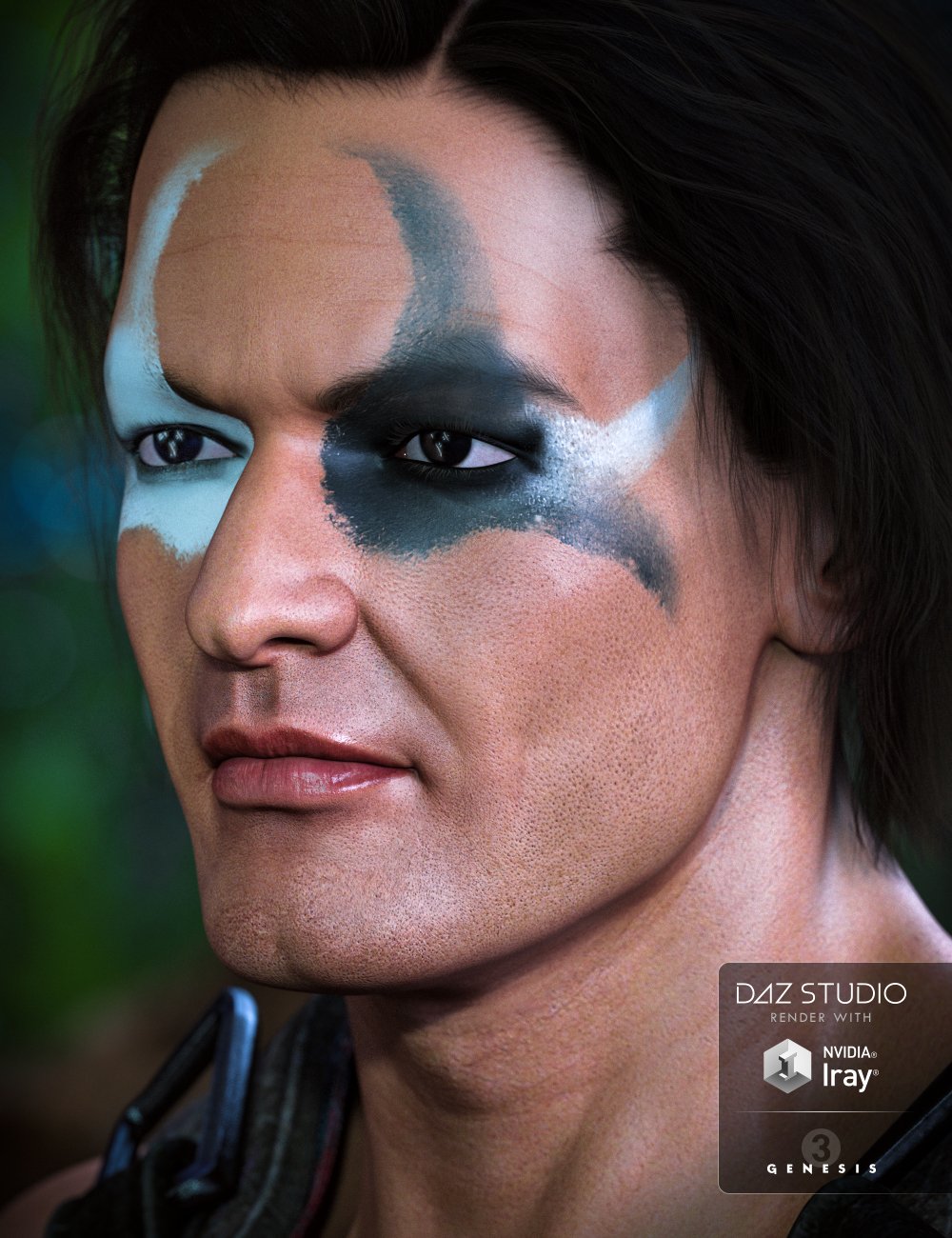 Warrior Makeups for Genesis 3 Male(s) Warrior Makeups for Genesis 3 Male(s) by: ForbiddenWhispers, 3D Models by Daz 3D