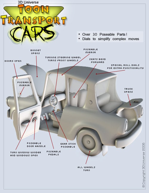 Toon Transport - Cars