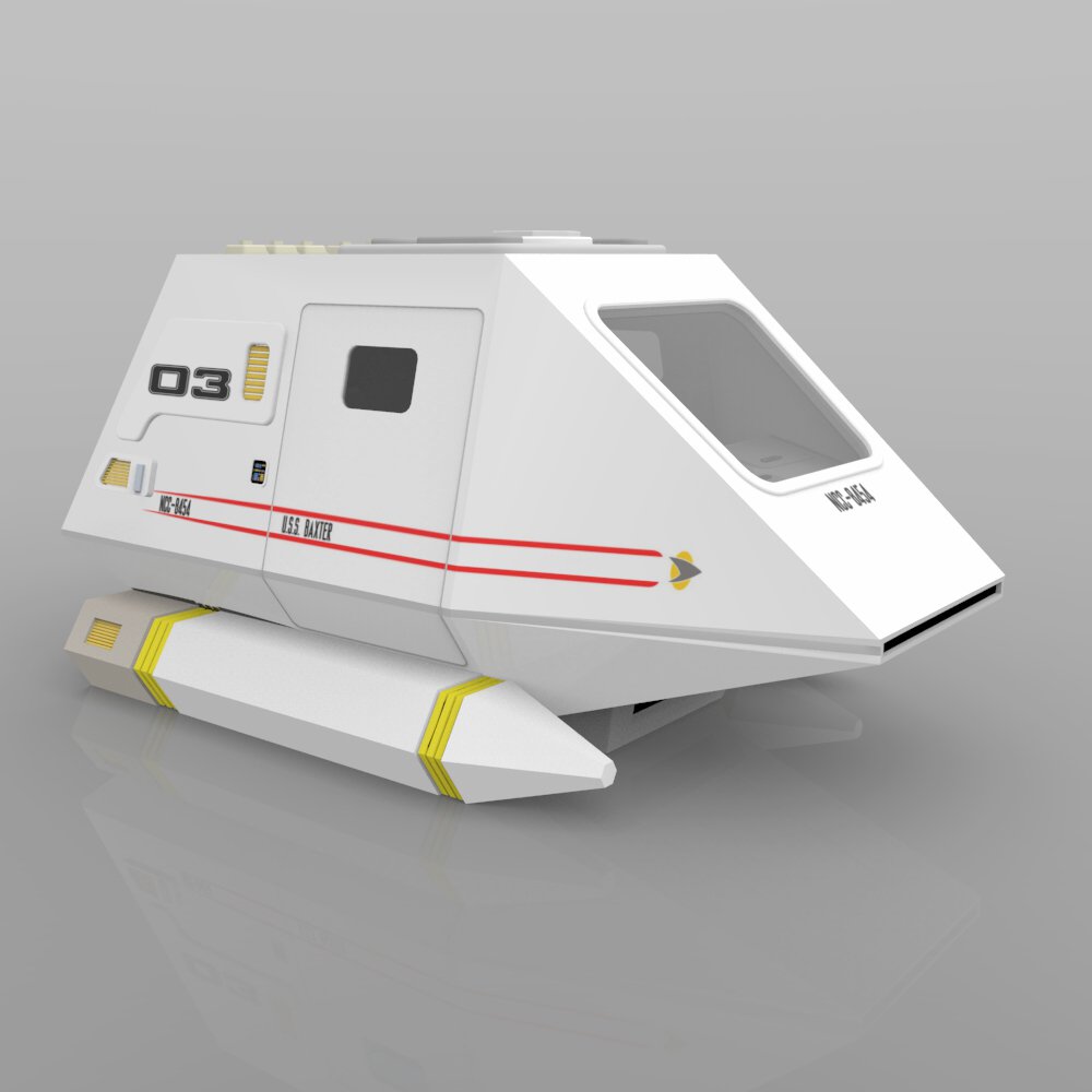 Shuttle Model XV (for Poser) | Daz 3D