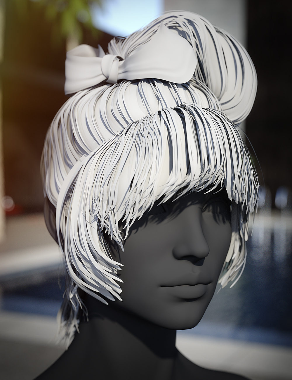 Summer Fun Hair for Genesis 3 Female(s) Summer Fun Hair for Genesis 3 Female(s) by: goldtassel, 3D Models by Daz 3D