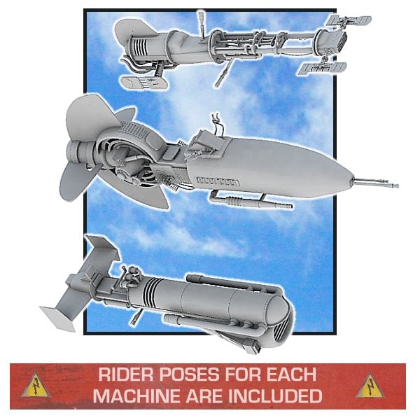 Skylon Racers (for Poser) by: VanishingPoint, 3D Models by Daz 3D